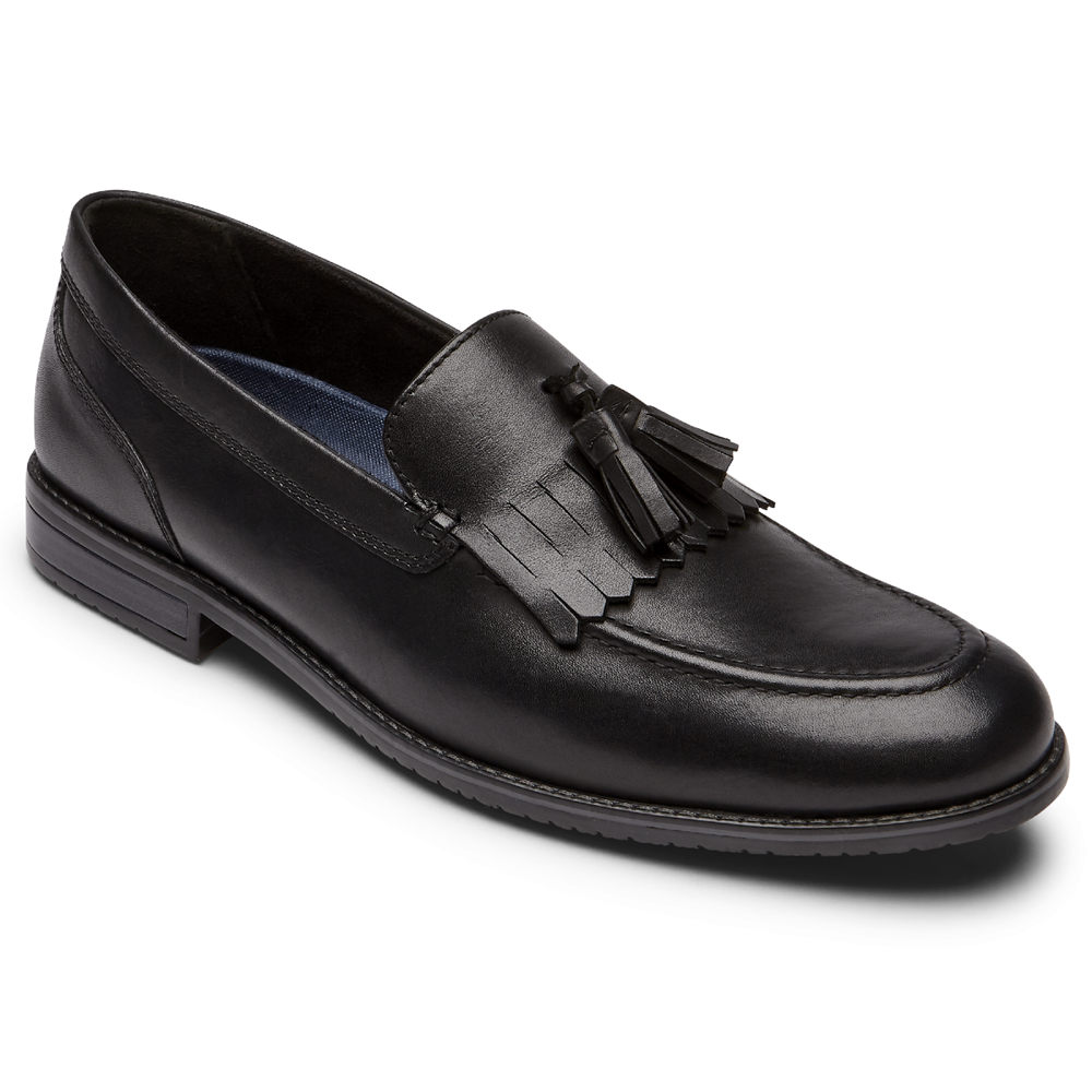 Rockport Loafers Herre Svart - Style Purpose 3 Tassel - LEAX54718